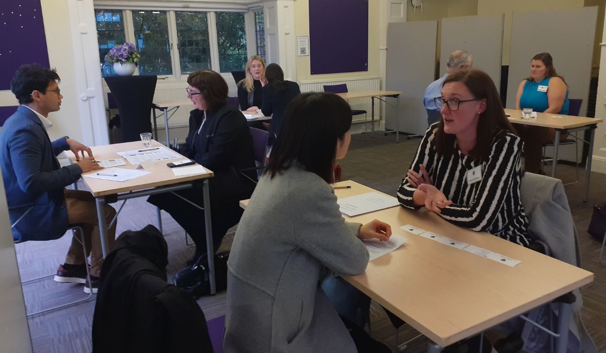 Speed mentoring event