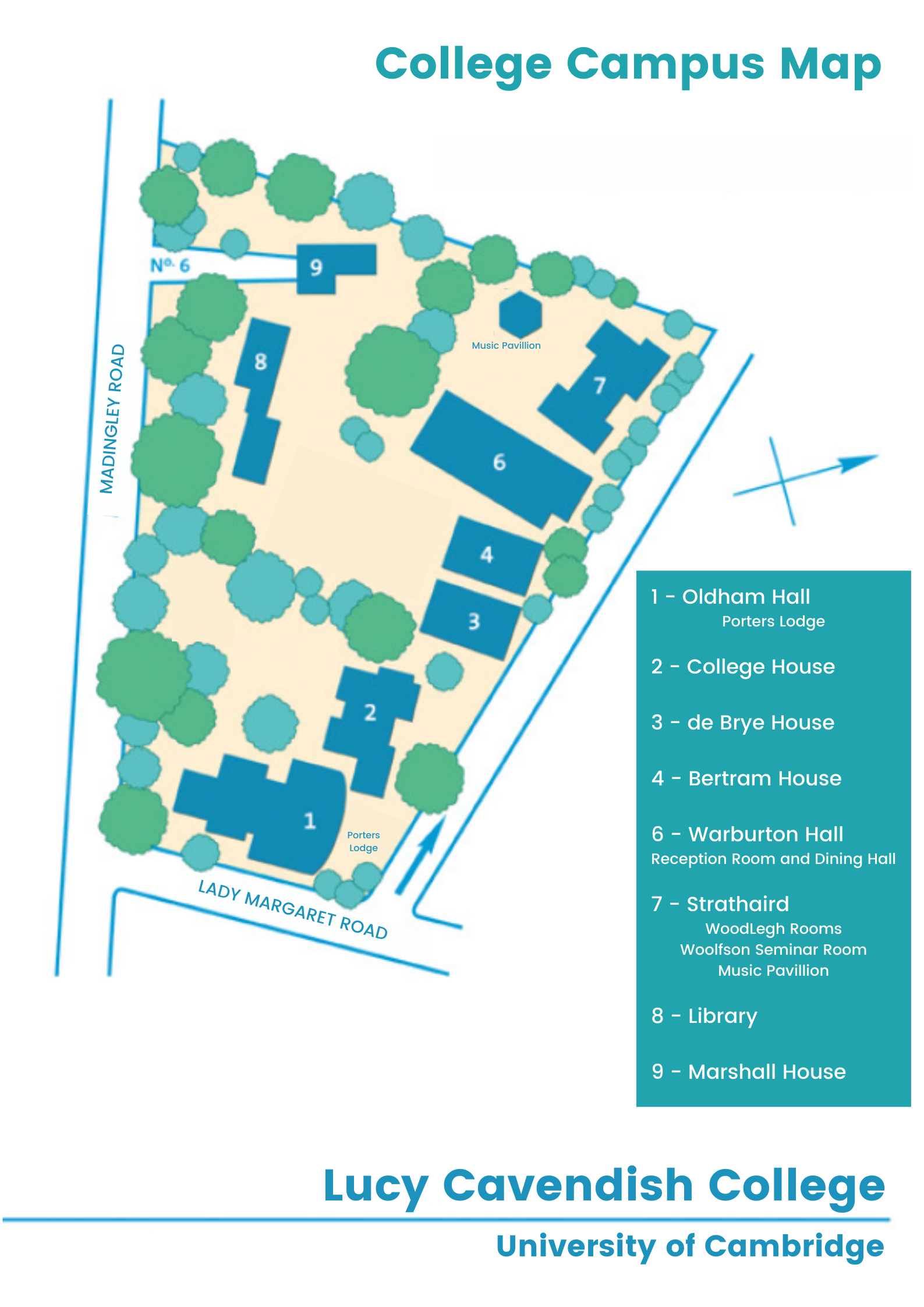 College Campus Map