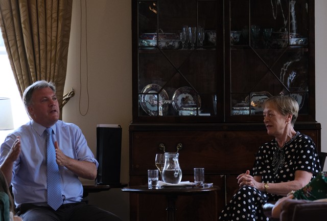 Ed Balls and Jackie Ashley
