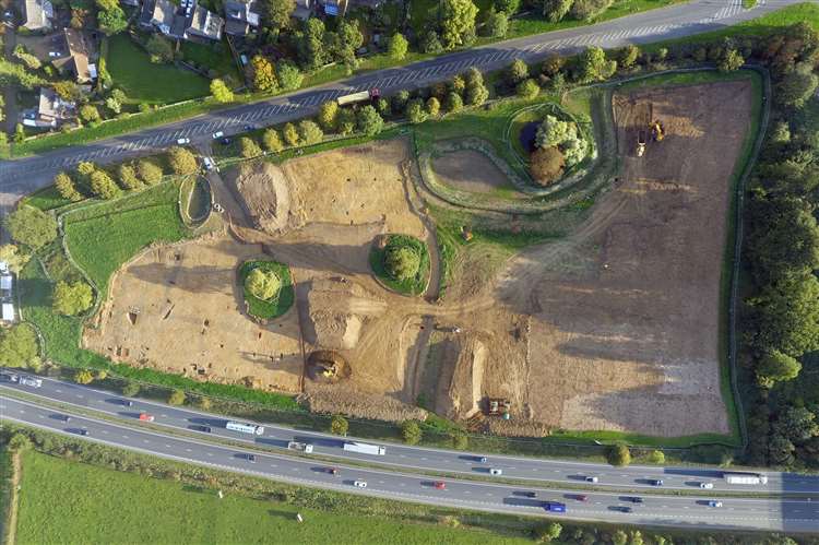 Aerial Photo of Cambridge Road site. Pic by JJ Mac Ltd (53600470)