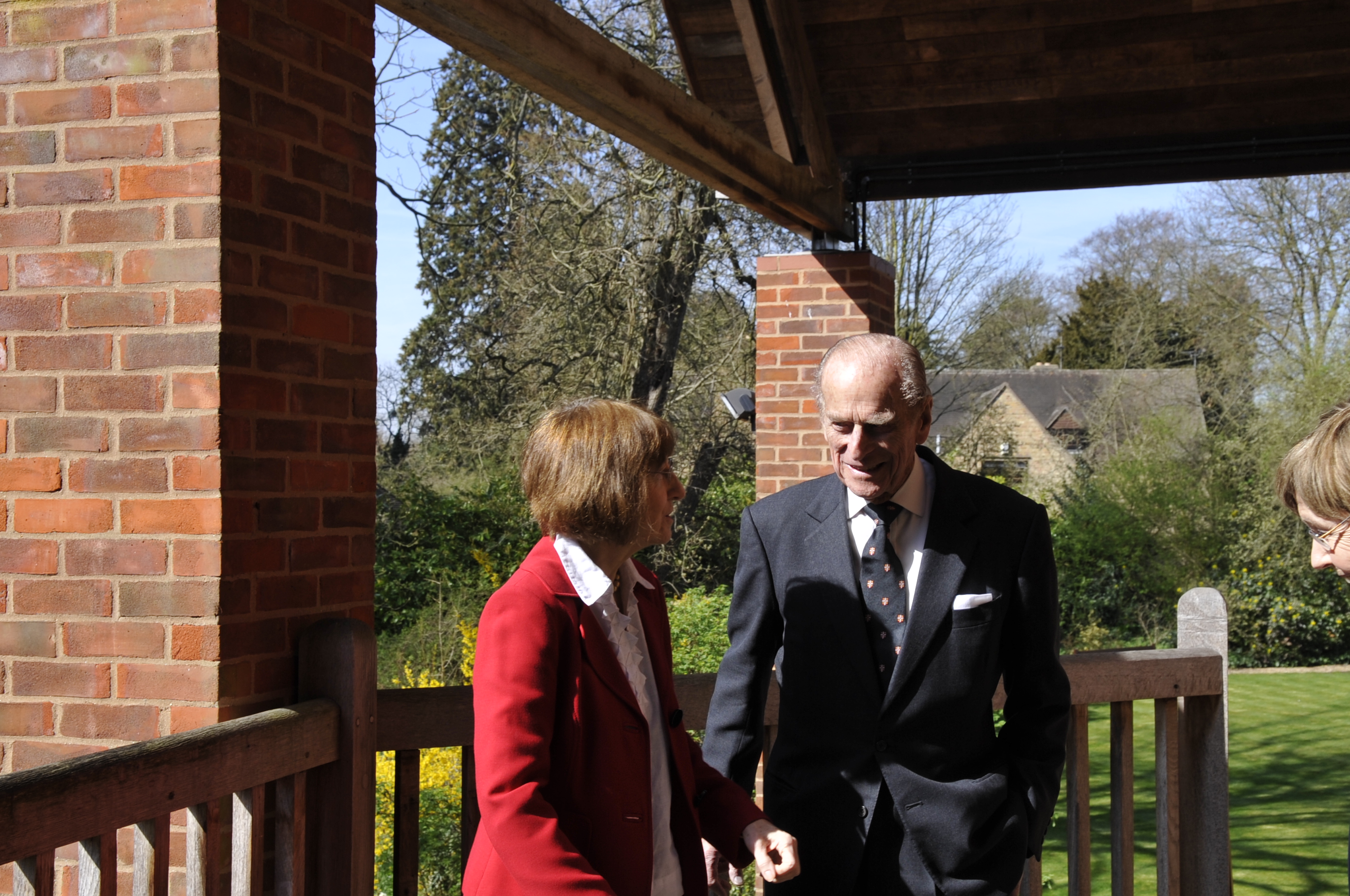 Prince Philip and Janet Todd