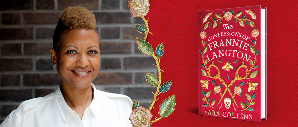 Sara Collins and her book