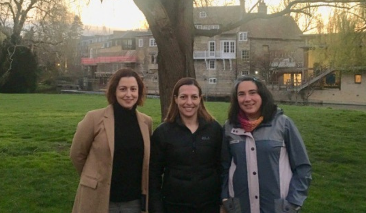 From left: Laura, marta and Cemre.