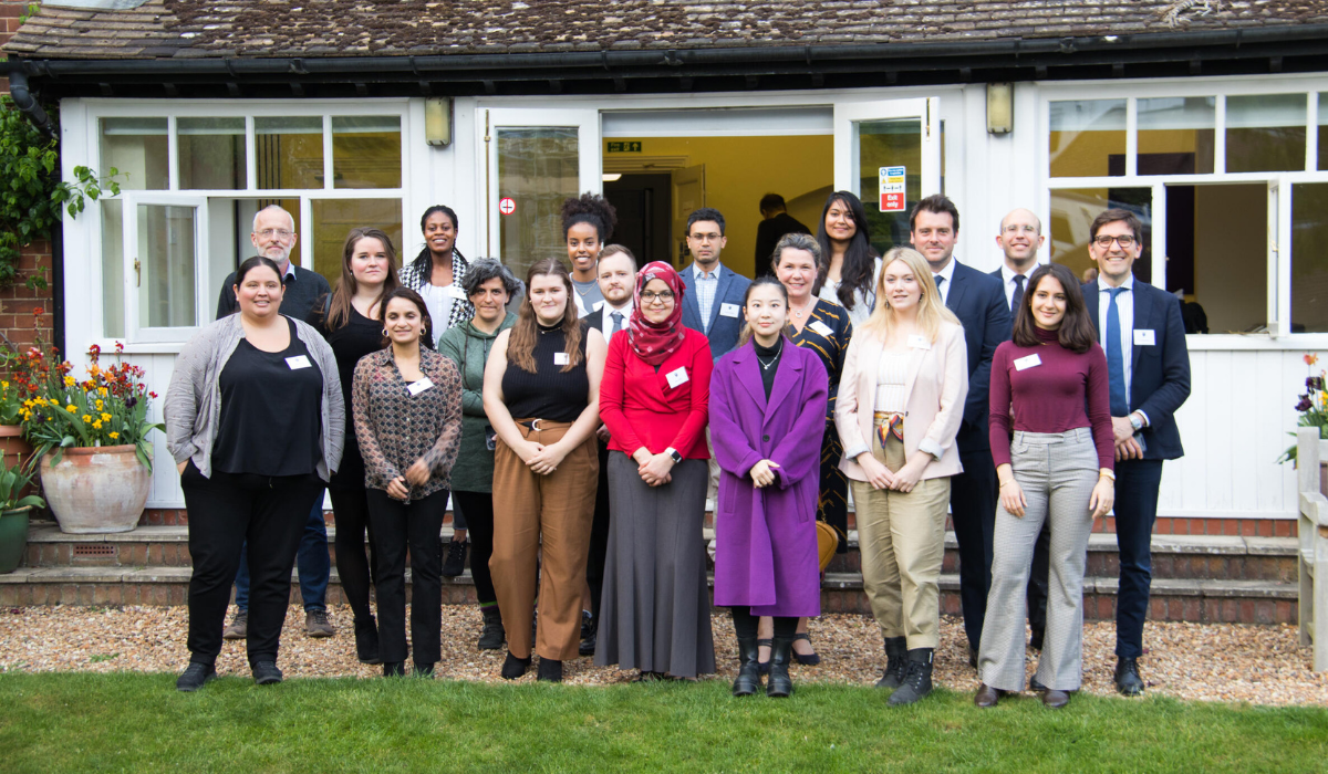 Group of students and mentors