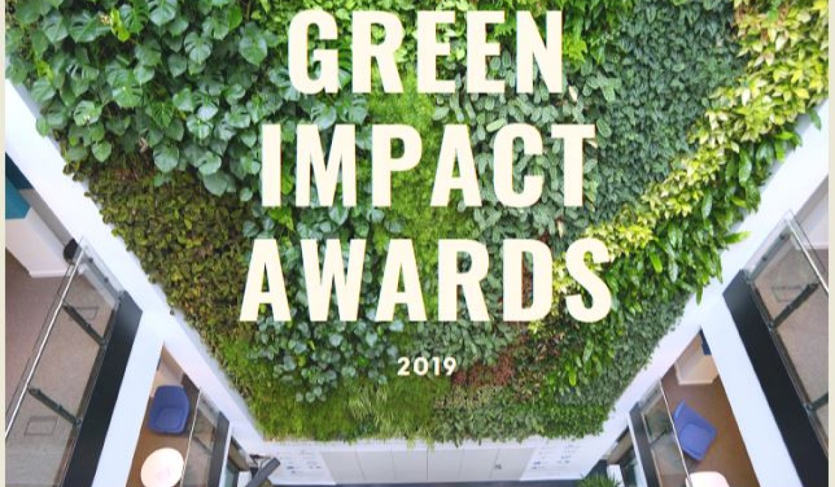 Gold Award for Lucy Cavendish College in the 2019 Green Impact Awards