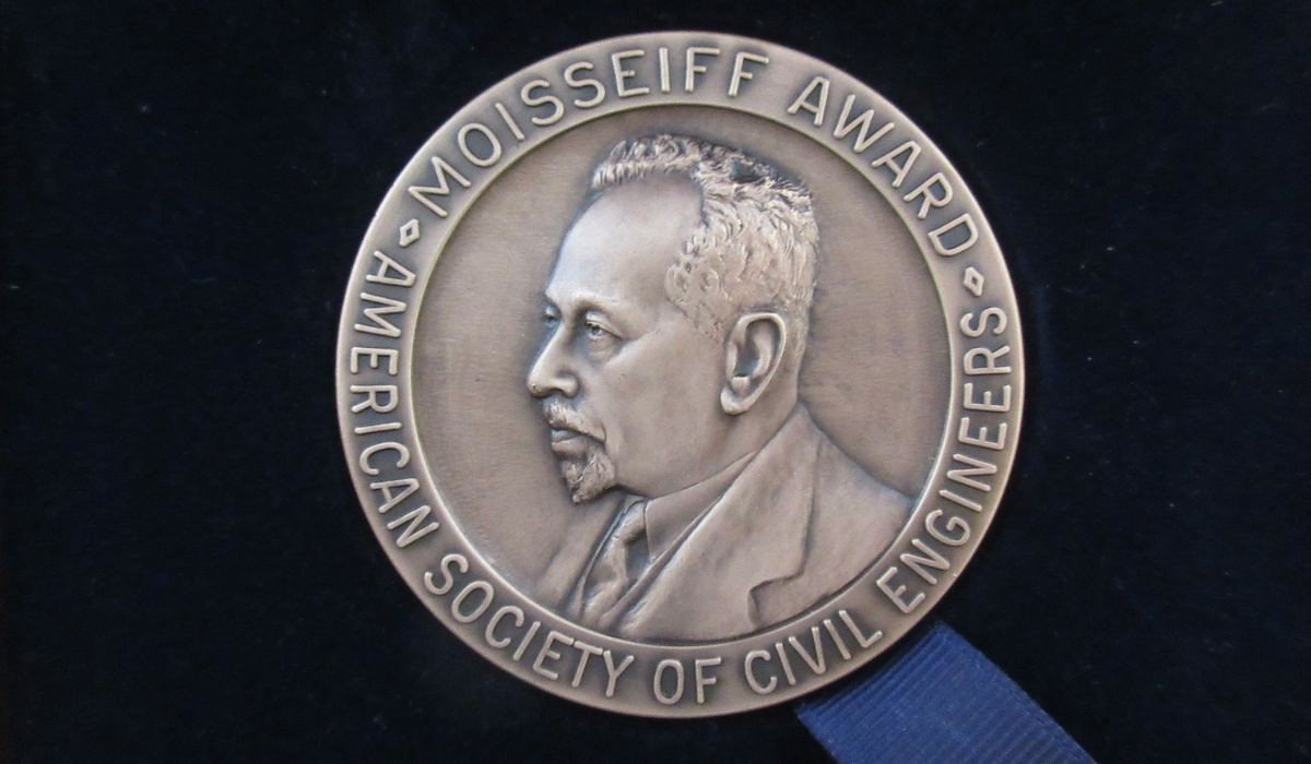 ASCE Moisseiff Award's medal