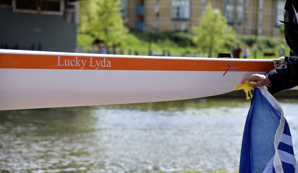 Lucy Cavendish College Boat Club launches Lucky Lyda