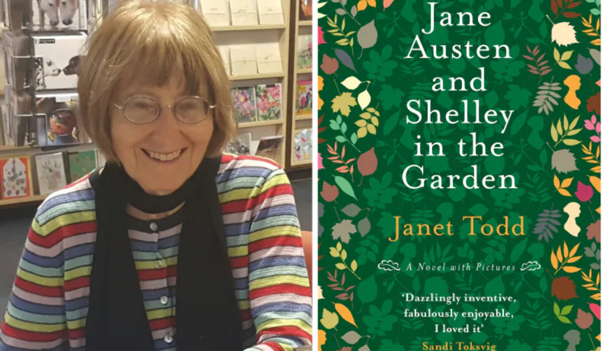 Janet Todd with book cover