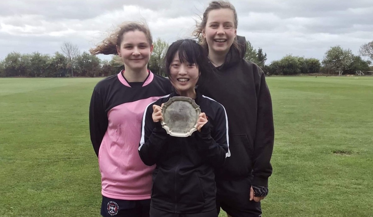 Lucy footballers win the Plate Finals!