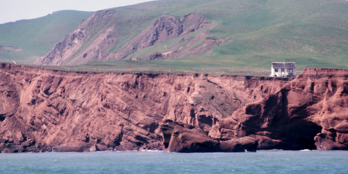 House on a cliff