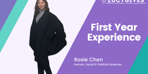 Human, Social & Political Sciences Student Rosie Chen