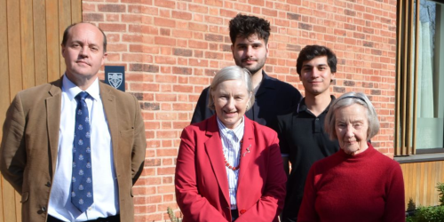 Mihai at the Lucy Enterprise Competition