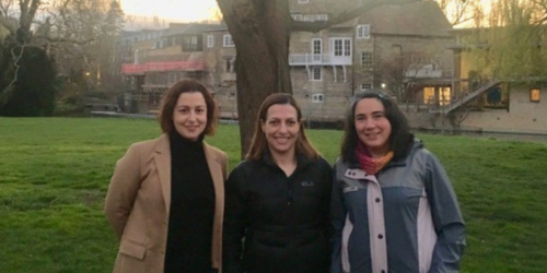 From left: Laura, marta and Cemre.