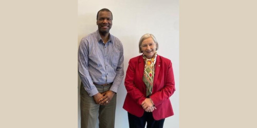 Professor Dame Madeleine Atkins and Dr Lamont Terrell
