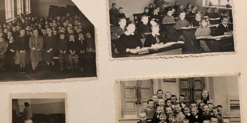 Soviet schoolchidren, 1958 - 1966 (Photos courtesy of Vilija AlenĨikaitė)